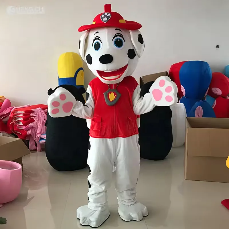 Factory customized cartoon patrol dog mascot, customized walking effect mascot suit