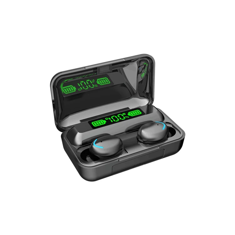 
2021 TOP F9-5 Wireless Earphone Headphone BT 5.0 TWS Mini In-ear Earbuds Sports Gaming HIFI LED Power Display Audifonos Headset 