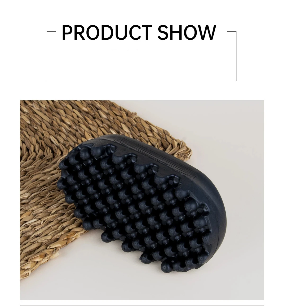 Hair Sponge Rubber Natural Afro Wave Barber Hair Brush Sponge for Dreads Afro Washable Oval Magic Hair Twist Sponge Rubber