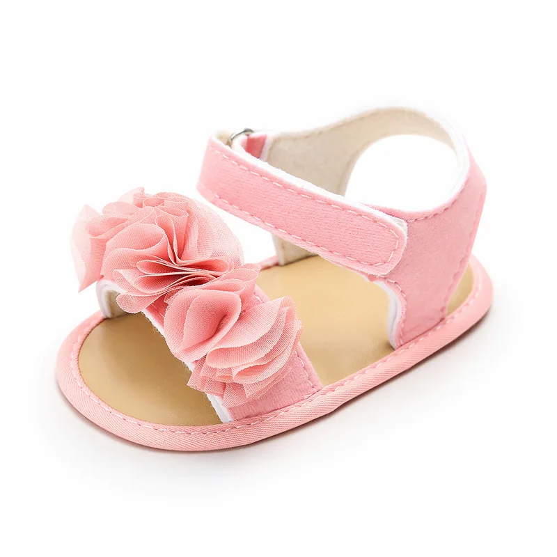 2022 Summer Newborn Cute Design Breathable Indoor Girls Comfortable Breathable House Baby Sandals Stock