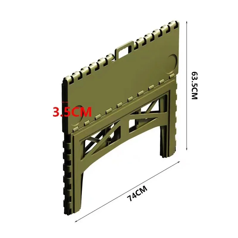Modern Outdoor Folding Table Set Portable Plastic Camping Picnic Equipment Simple Living Room Furniture