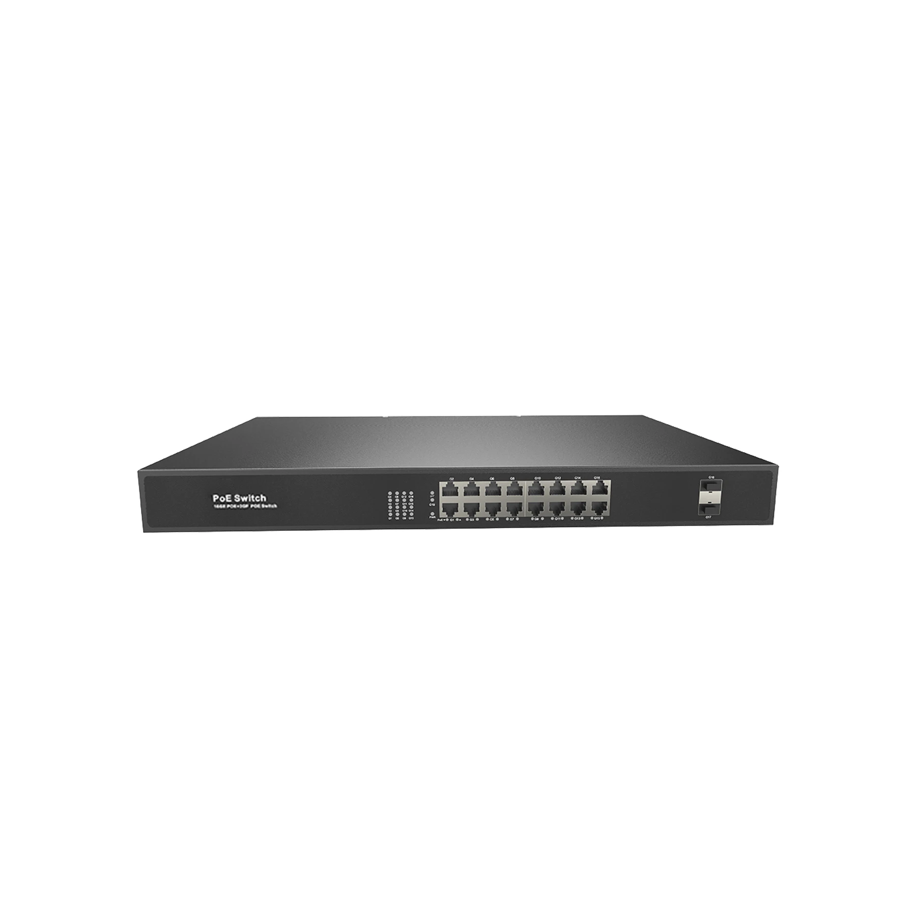 Профессиональный коммутатор IP/ SIP / Dante 30 Вт с 16 портами для системы громкой связи