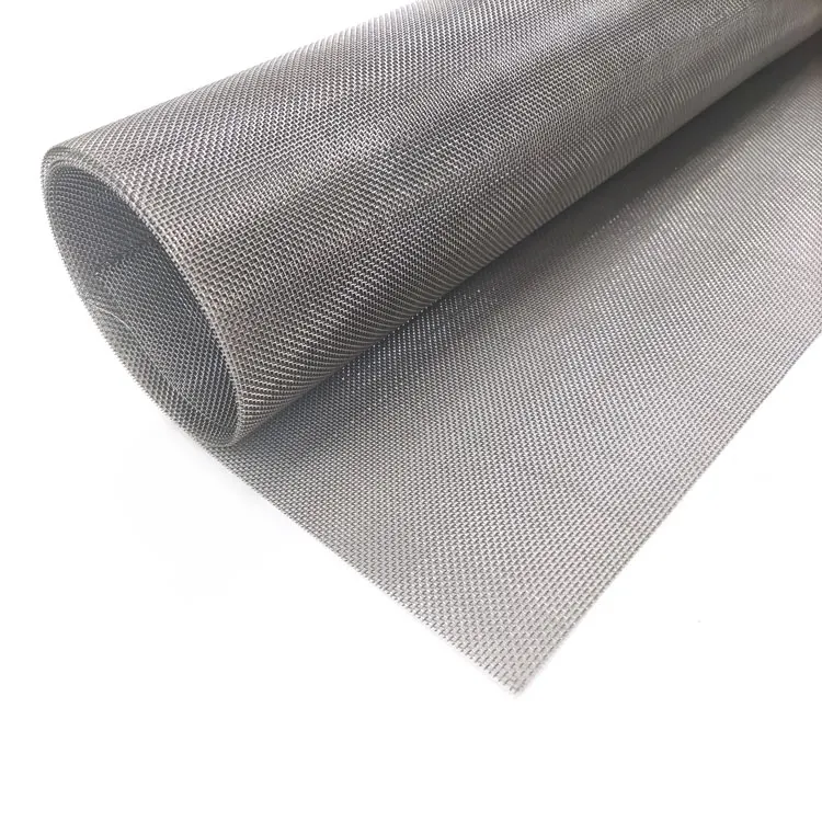 304 304l 316 316l 150 Micron Flexible Metal Stainless Steel Filter Wire Mesh