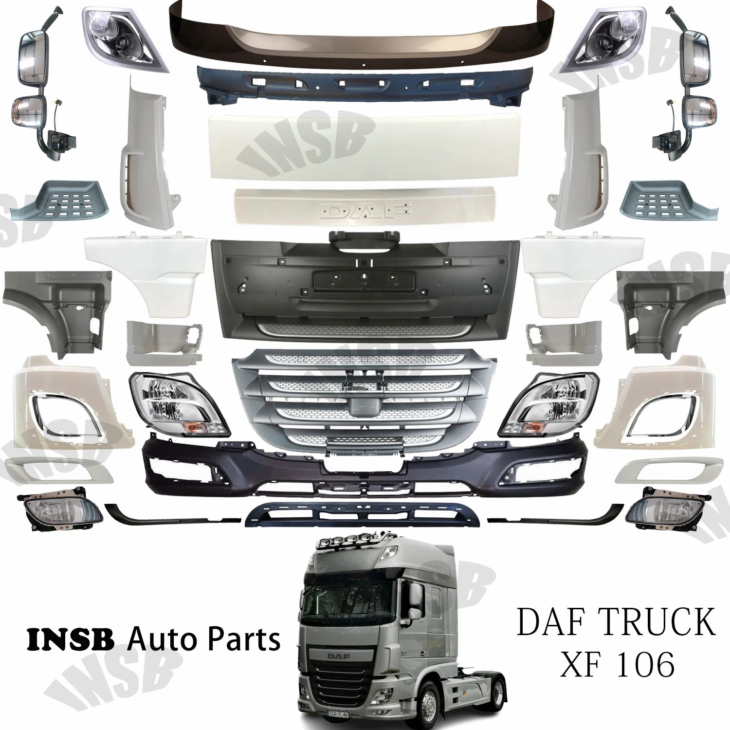 1438263 1747282 кронштейн бампер для DAF CF85 европейские части кузова грузовика