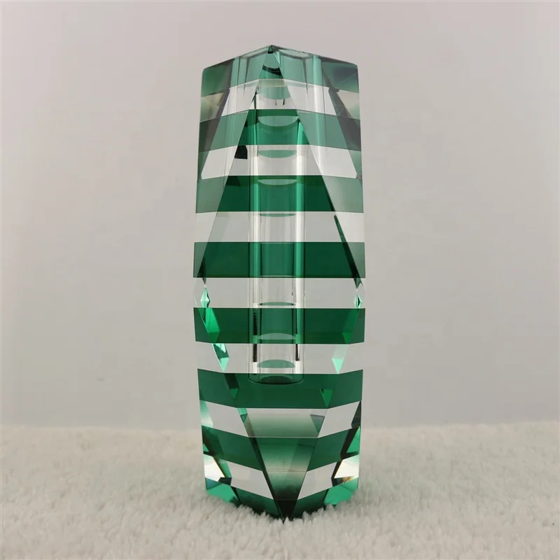 15 years factory professional custom Tabletop glass vase crystal vases for centerpieces k9 glass & crystal vases for wholesale