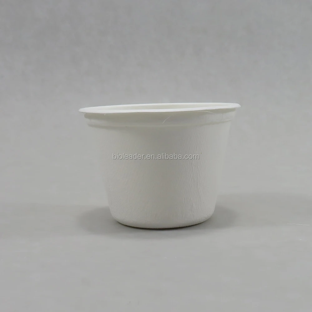 Экологически чистые биоразлагаемые одноразовые Sugarcane Bagasse чашки -- 5 унций/140 мл