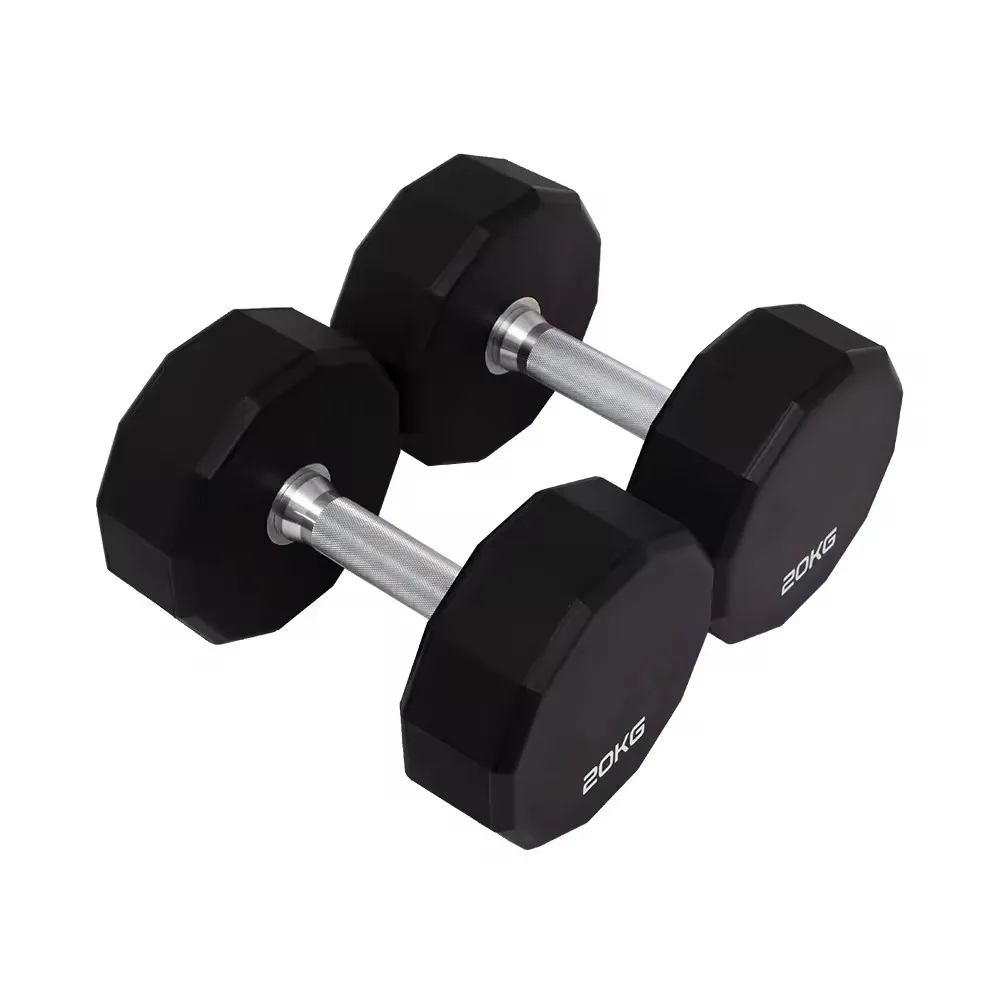 OEM Wholesale High Quality Gym Equipment Free Weights Fitness 12-sided Weightlifting Exercise CPU Dumbbell