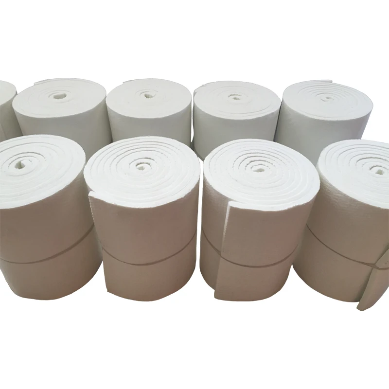 The factory sells thermal insulation aluminum silicate wool 1260 ceramic fiber blanket