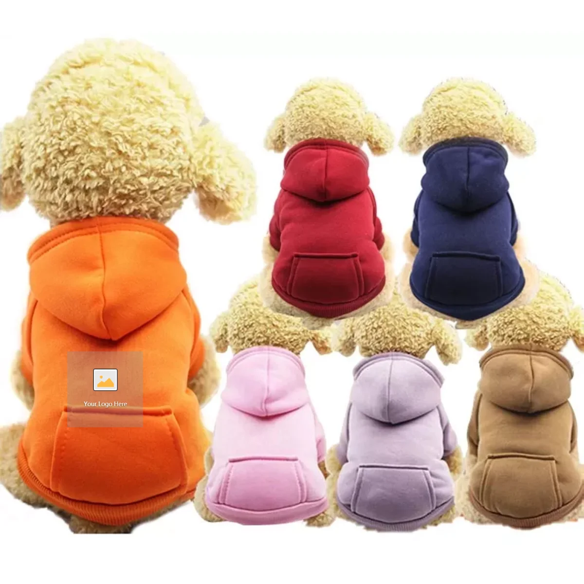 New Type Pet Leisure Sports Hoodie Winter Pet Jacket Small And Medium-sized Dog Cat Clothes
