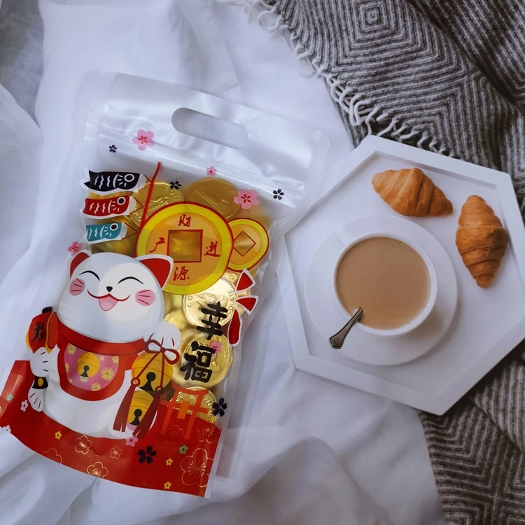 Manufacturer Direct Supply Mini Sweets Chocolate Candy Gold Coins Chocolate 650g With Special Package