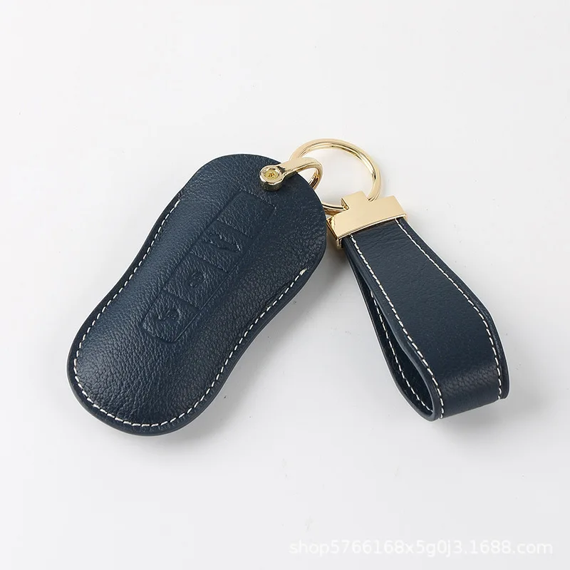 Hot Selling New Leather Car Key Cover For Porsche Panamera Cayenne 958 Macan 718 911 Boxster Cayman Car-styling Car Key Case