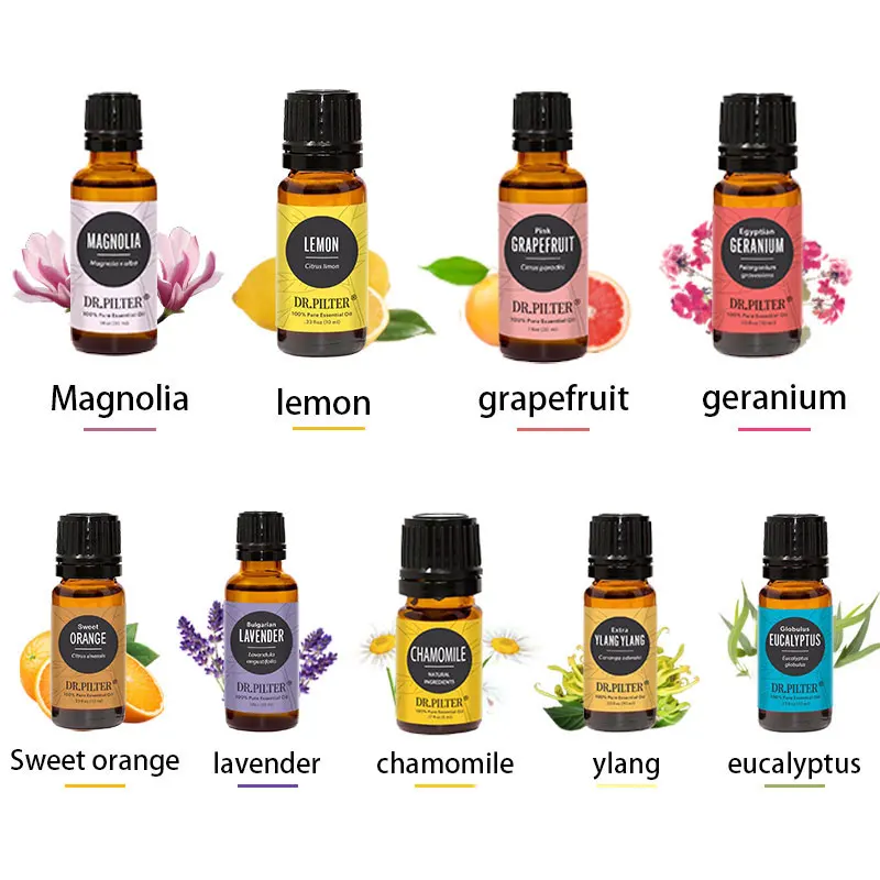 Private Label Organic  Eyelash Eyebrow Growth 10ml Castor Oil