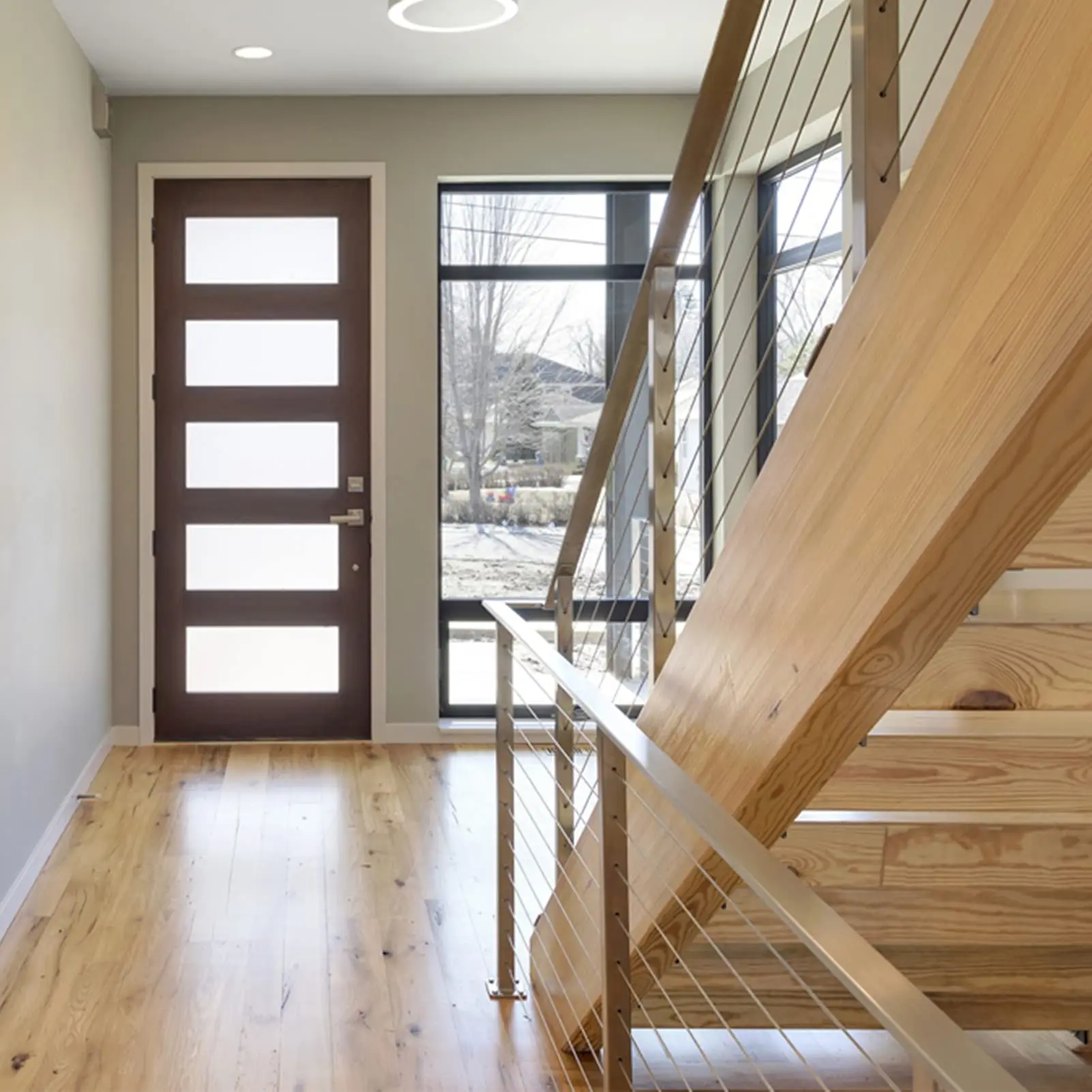 Haiboer 7X7 6MM Galvanized Stainless Steel Wire rope for Stair Protection