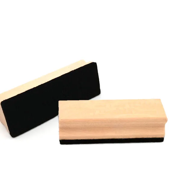
High quality mini blackboard eraser price moderate dry erase blackboard Office Home blackboard Wooden eraser 