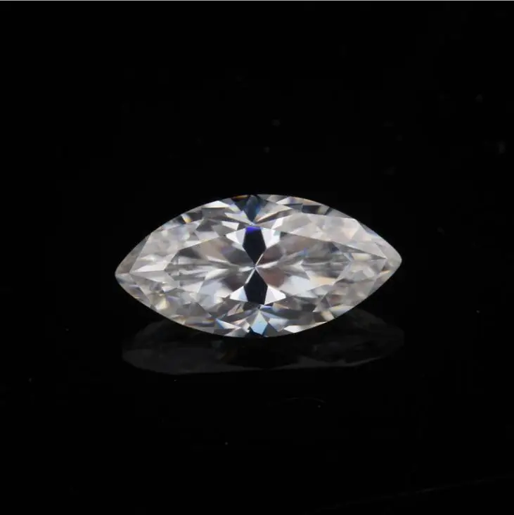 high quality diamond moissanite DEF color VVS marquise white moissanite