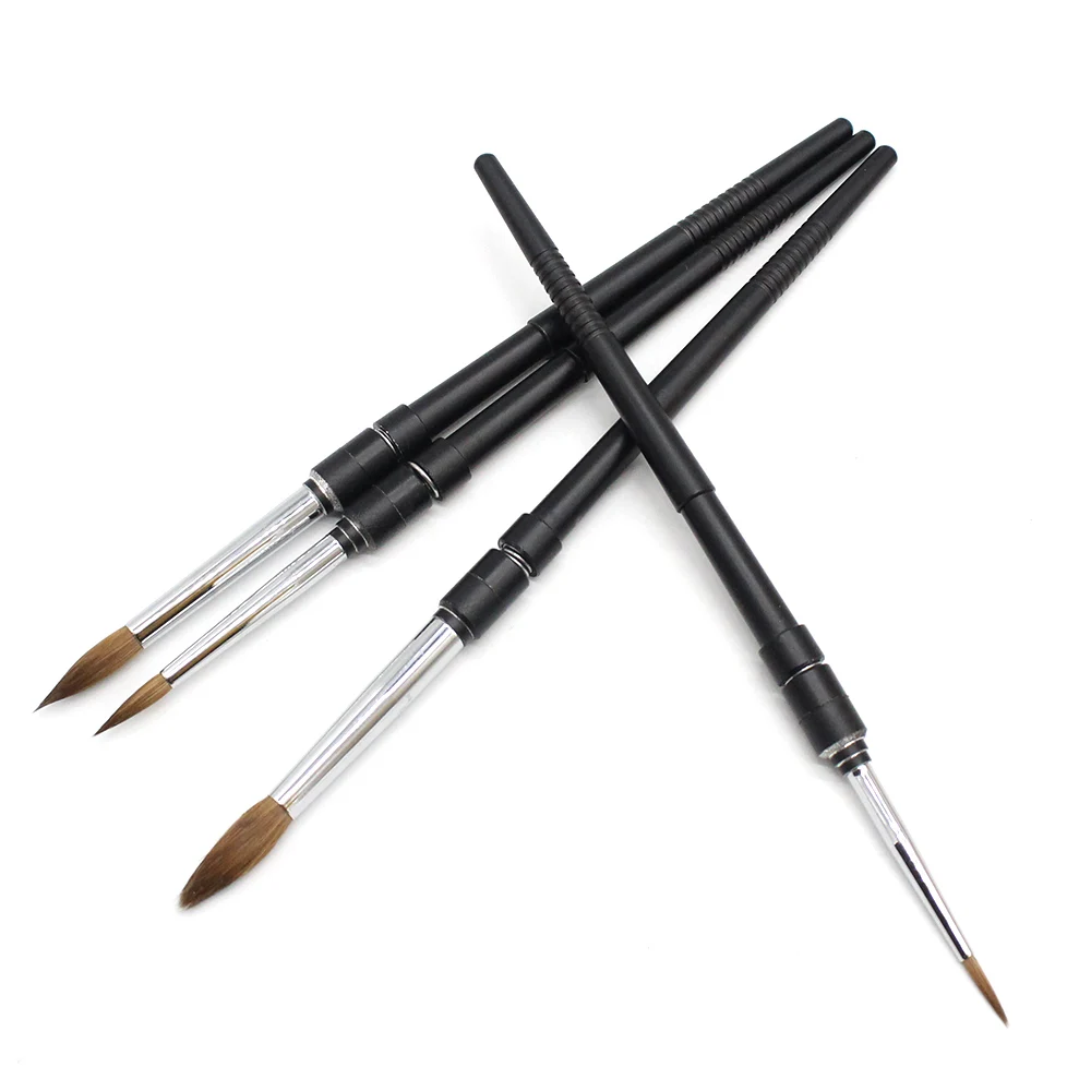 Оценочный новый дизайн, стоматологическая фарфоровая керамическая эрминовая щетка, Набор ручек, стоматологическое лабораторное оборудование, керамическая зубная щетка