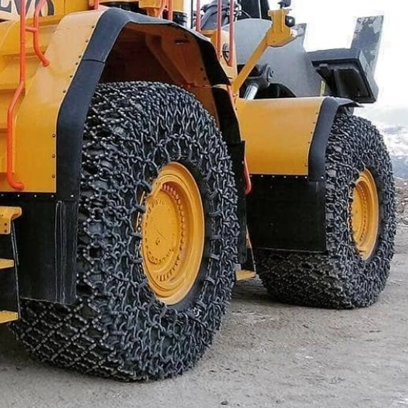 35/65r33 Mining Wheel Loader Tyre Protection Chains