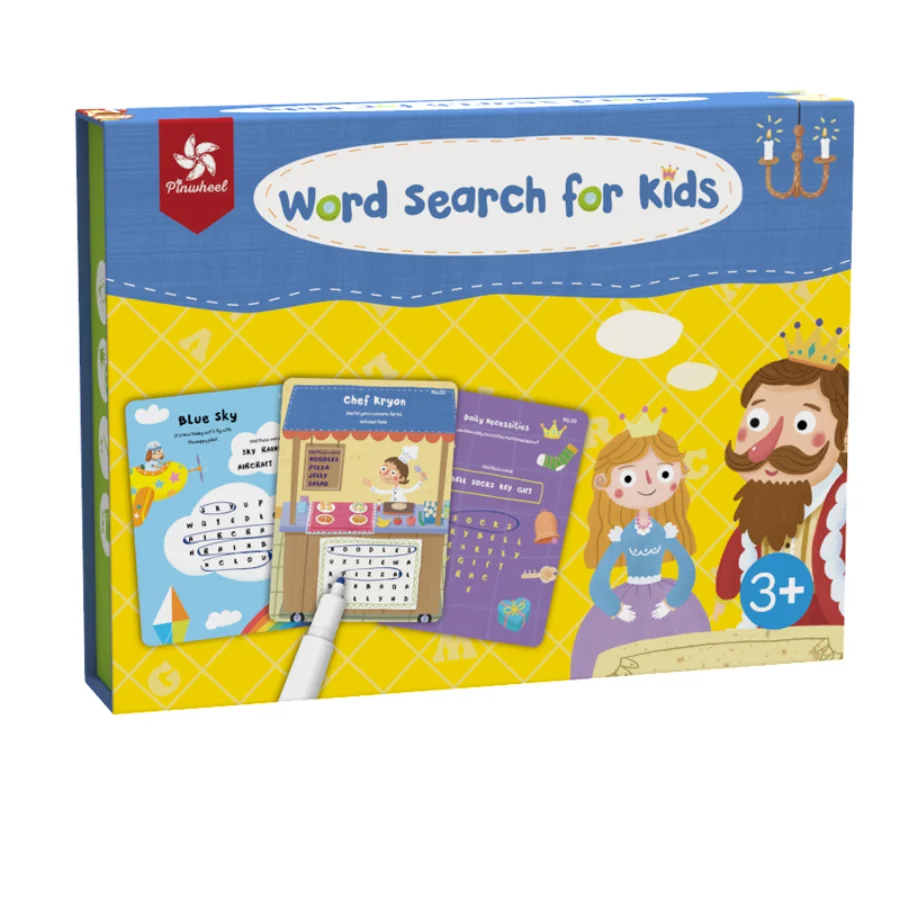
Factory Wholesale Crossword puzzle Games Kids Educational Toys Classic erasable marker Board Game Custom 
