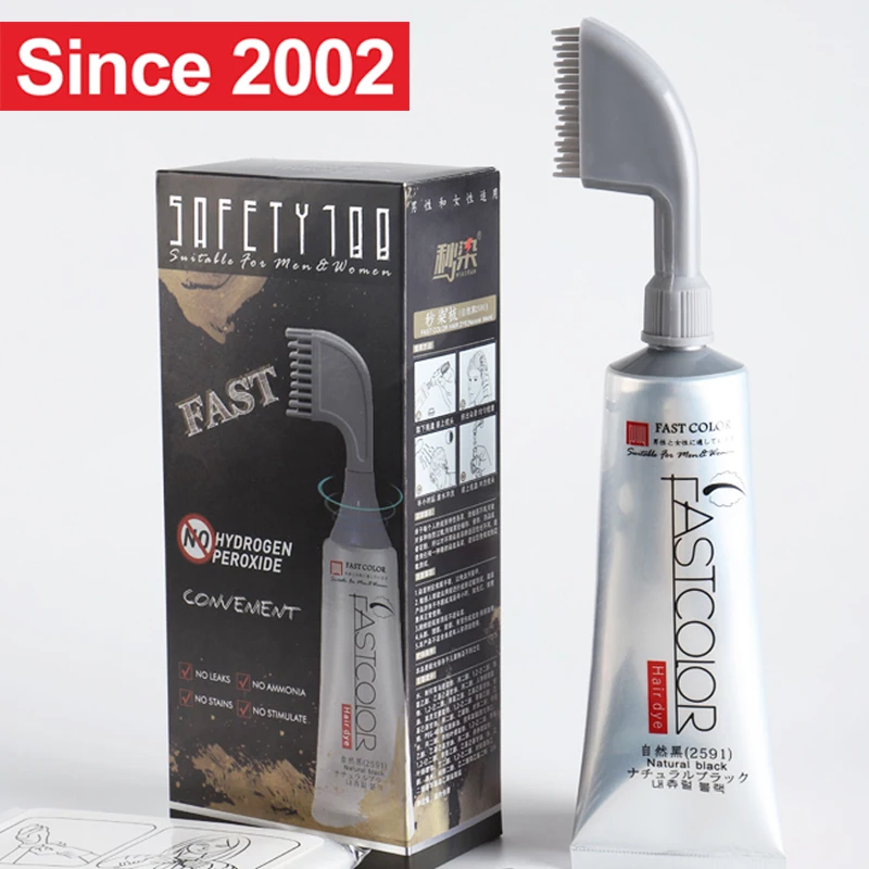 Premium Gray Hair Coloring for Men Dark Brown Hair Dye Permanent Hair Dye Color