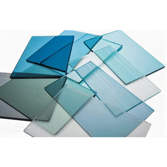 China Manufacturers Apartment Office 4-10mm Standard Size Window Blue Reflective Glass