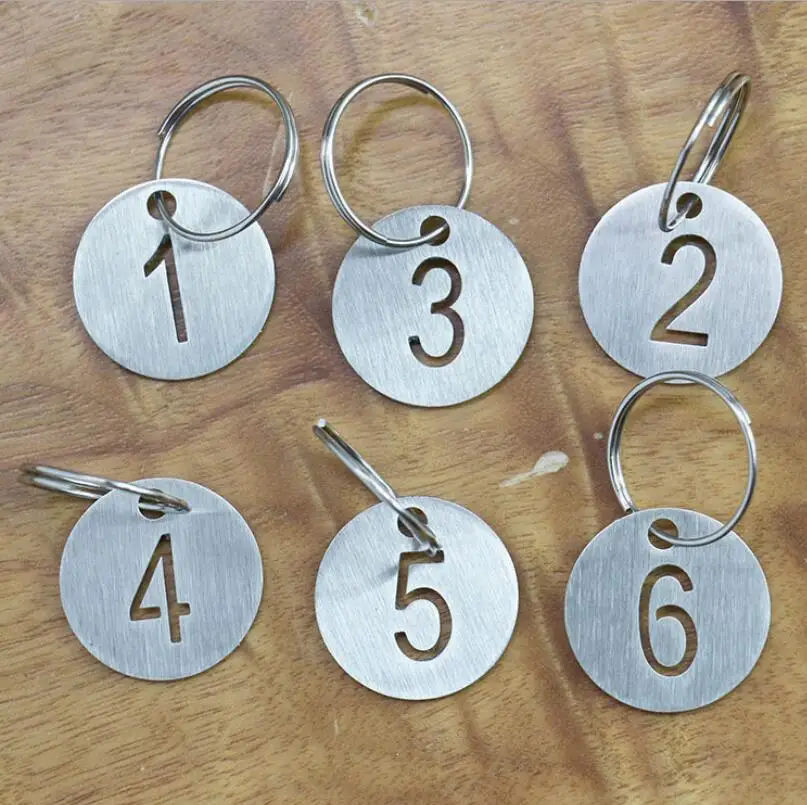 
Custom Brass Tag Plate Round Copper Tag 