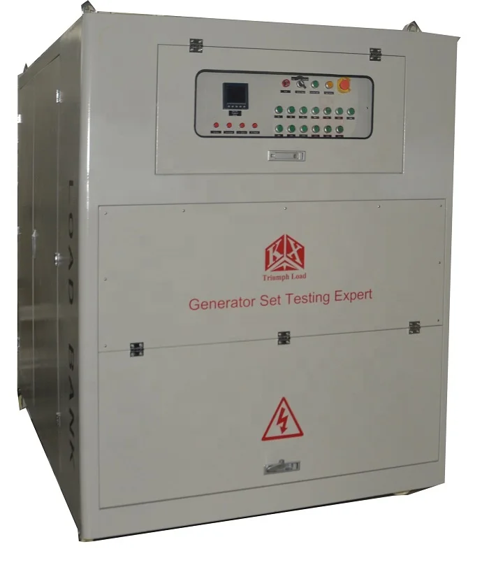1000kw  variable resistive  load bank diesel generator set testing dummy load bank data center
