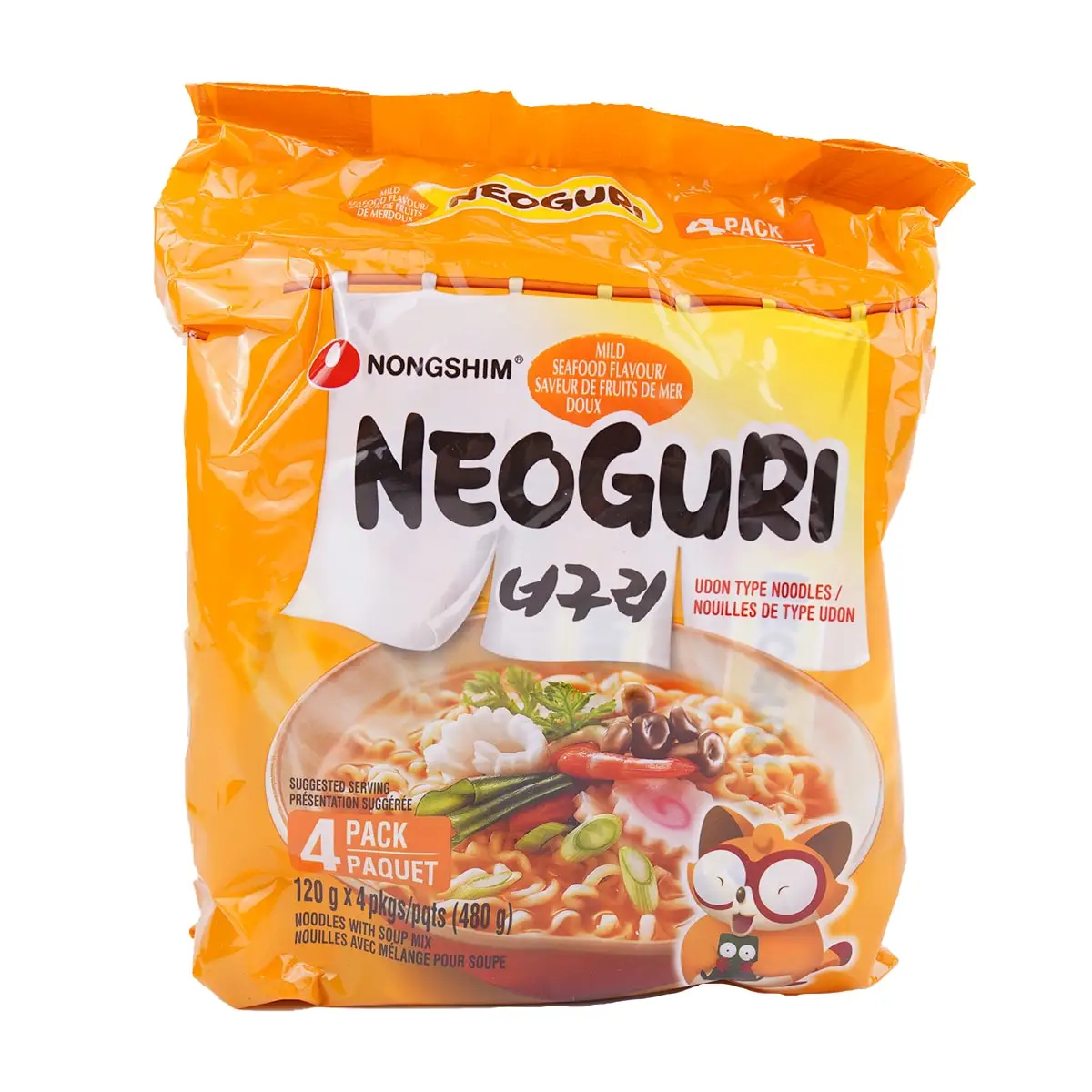 Neoguri Mild Noodle instant ramen noodle Instant Food Ready To Cook Premium Taste Product From Thailand for Nong Shim