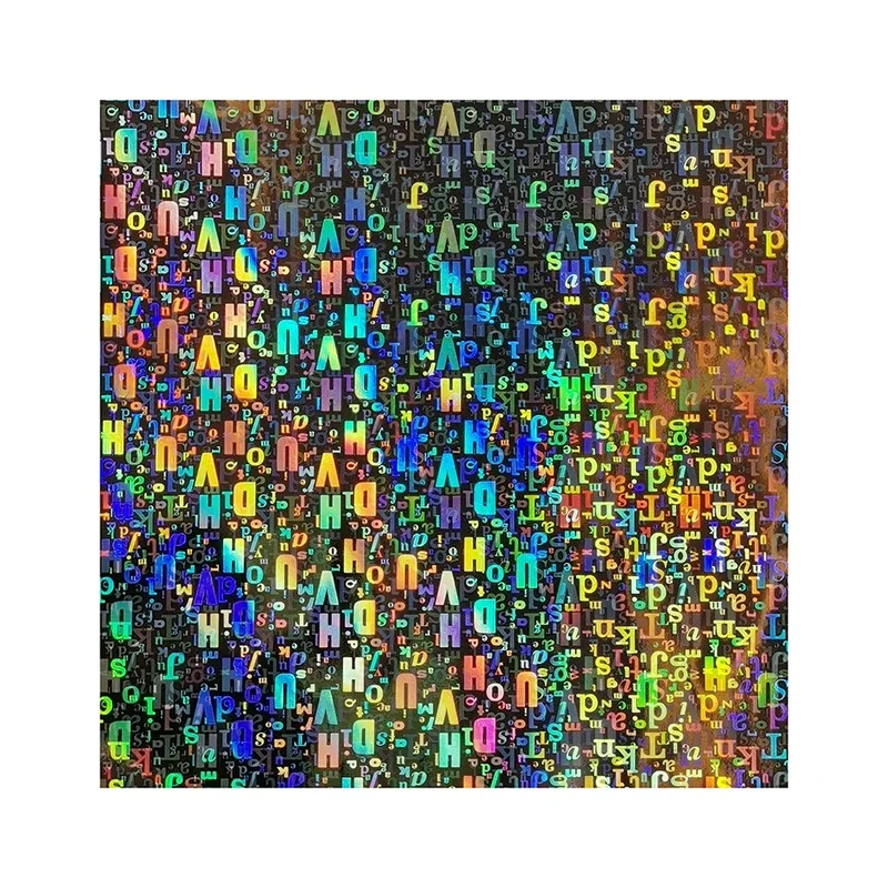 Multi color letter hot stamping foils toner foils laser printer foils gold reflective material for reactive leather fabrics