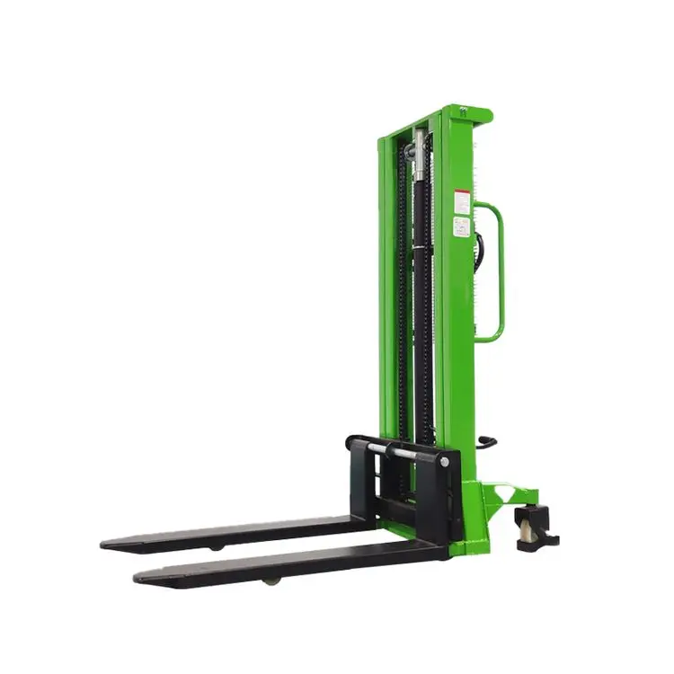 Wholesale 3300lbs Capacity  Lifting Height Hydraulic Hand Lift Manual Stacker With Adjustable Forks