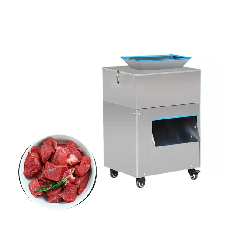 Stainless steel Industrial mini Automatic Multifunction Fresh Meat Vegetable Fruit Cutter & Slicer Cutting Machine