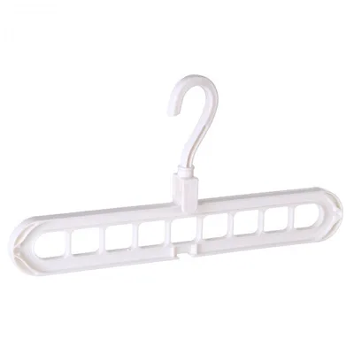 9 in 1 Plastic Closet Space Saving hanger Folding Home Storage Racks Travel Magic Creative Clothes Hanger