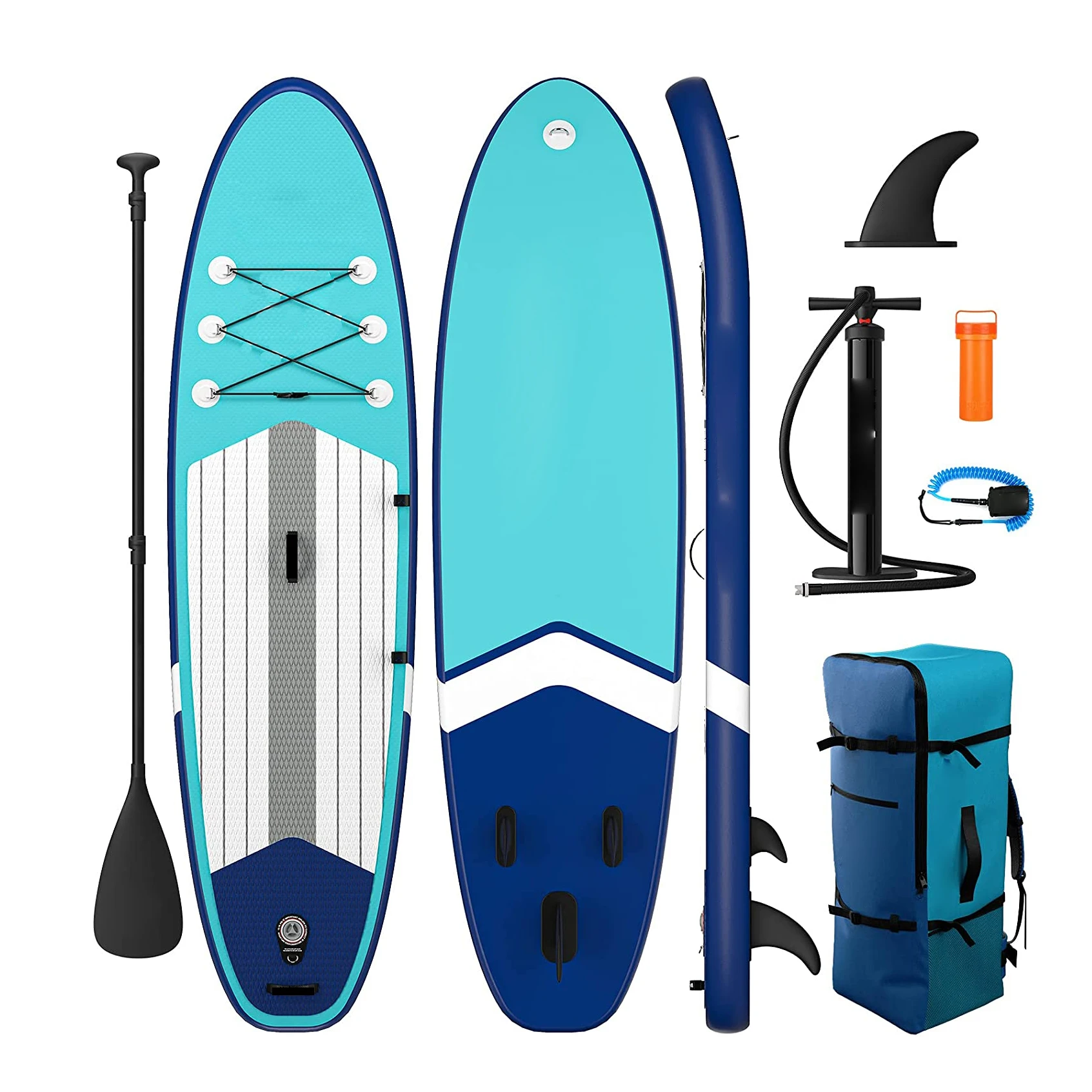 Professional export sup paddle stand up paddle boards inflatable paddle surfing board surfboard fish