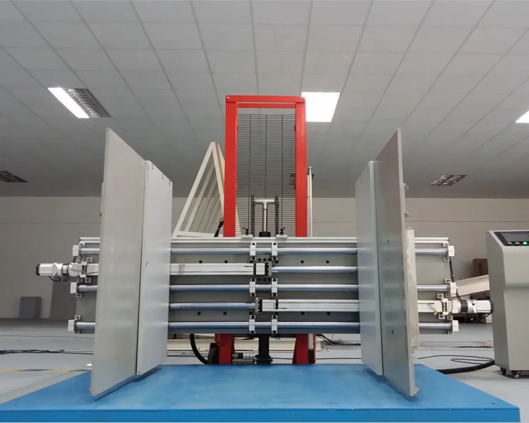 ISTA 6 Clamping Force Testing Machine, ASTM D6055 Package Clamp Handling Tester Horizontal Compression Tester Manufacturer