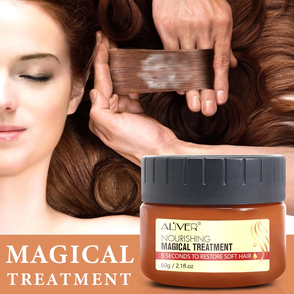 Magical Hair Treatment Mask 5 Seconds to Restore Soft Hair