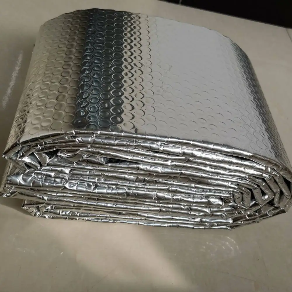 Radiator Insulation Foil Aluminum Bubble Or Foam Reflective Foil 5m X 60cm Sheets Rolls Energy-efficient Insulation