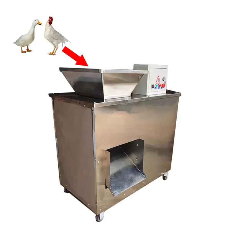 High Quality Commercial Bone And Meat Cutting Machine Animal Bone Shredder Machine Bone Grinder