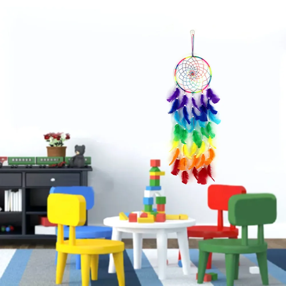 Wedding Deco Accessories DIY Handmade Home Wall Macrame Novelty Gifts Bohemian Boho Indian Dream Catcher