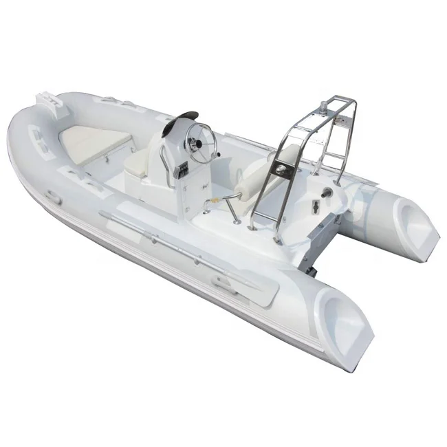 13ft RHIB 390 ПВХ Hypalon стекловолокно глубокий V корпус Ребра Надувная лодка для продажи