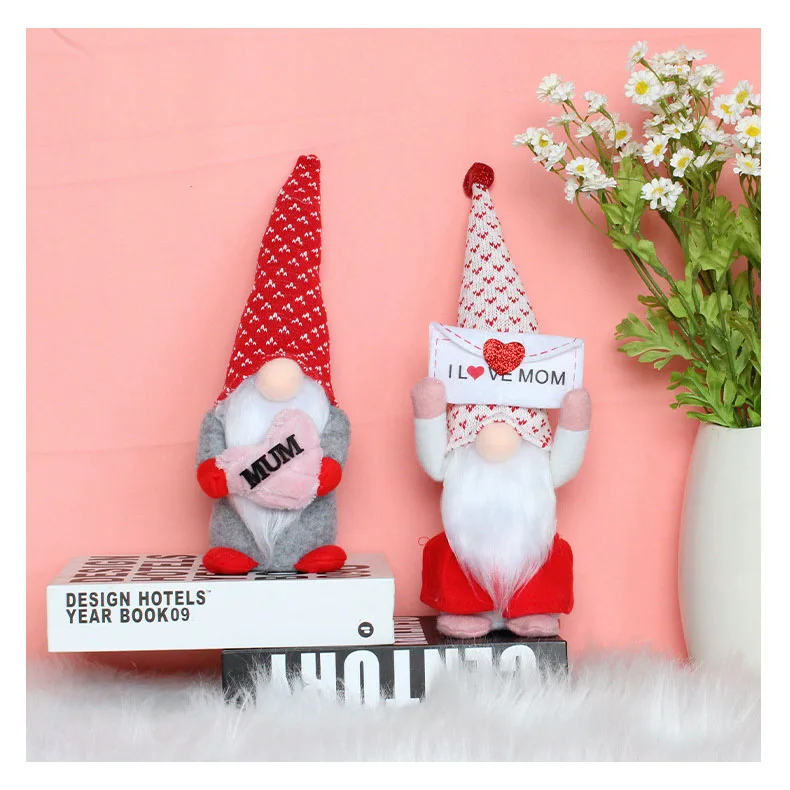 New Design Mother Day Gnome Holiday Gifts Crafts An Interior Decoration Gift  A  Dwarf Stuffed Doll