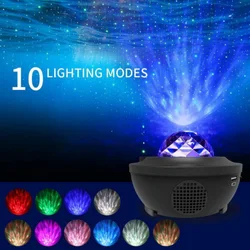 Wholesale Party Atmosphere Light Led Night Light Star Sky Projector Lamp With Remote Control Smart Home Lights