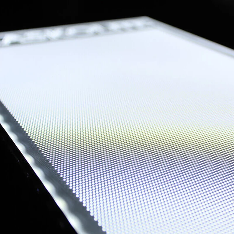 Slim Smd Square Led Panel Light Prismatic Acrylic Sheet For Lgp Light Guide Panel
