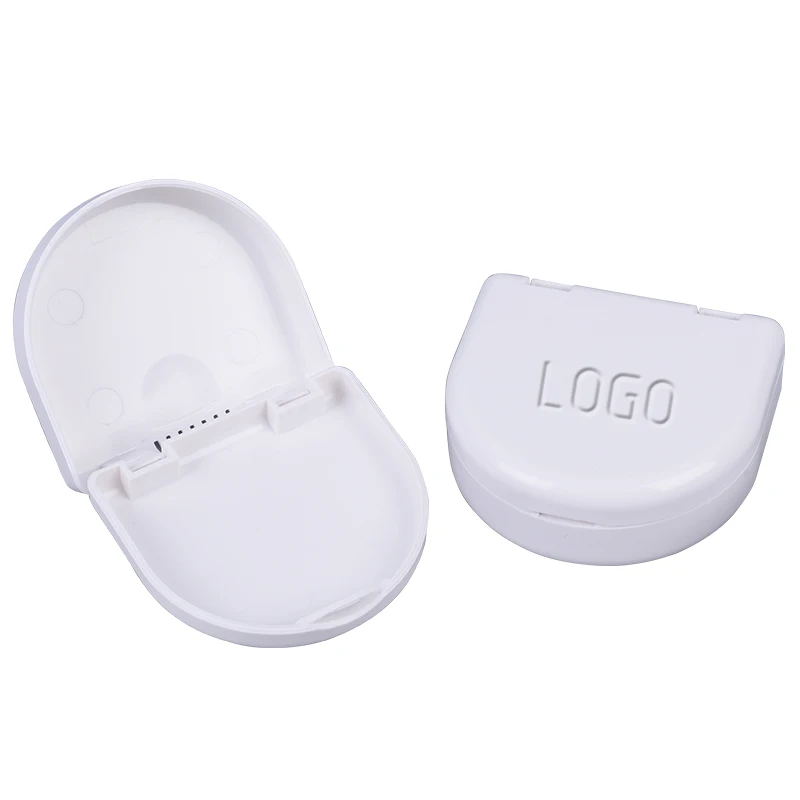 High Quality Dental Supplies Silicone Material Portable Orthodontic Dental Retainer Case / Retainer Box / Denture Box