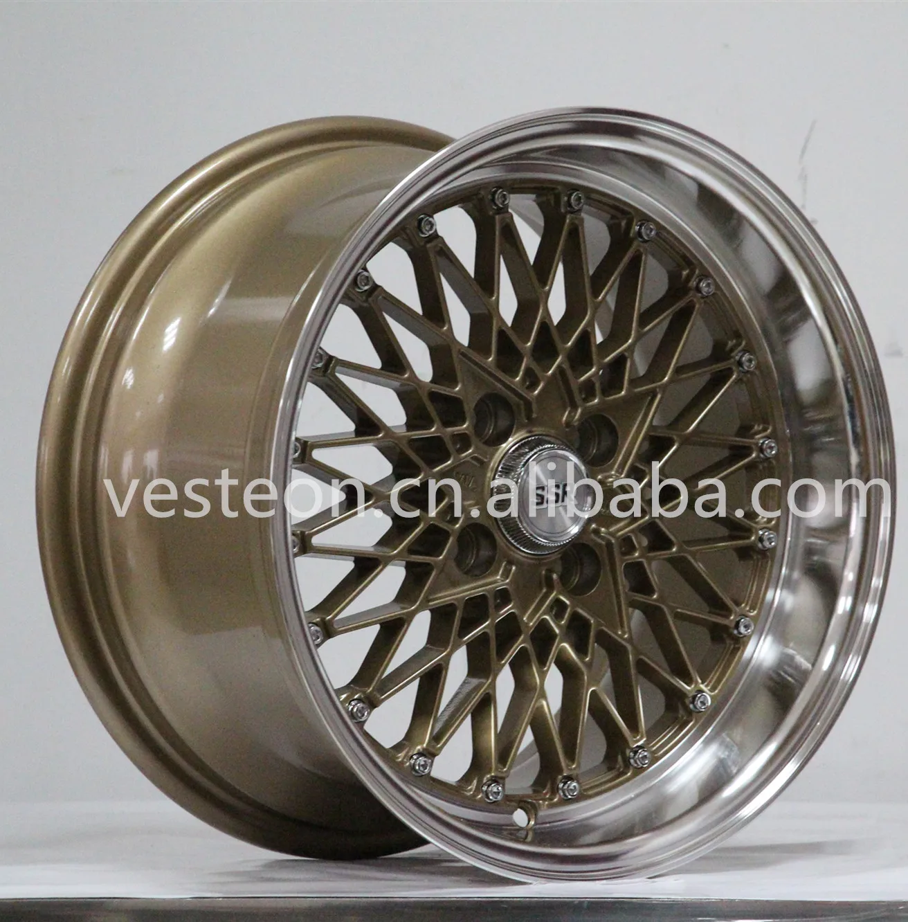 vesteon ss wheels alloy car rims 1580 15x8 17x7.5 pcd 4x98 5x100 4x100 VIA JWL