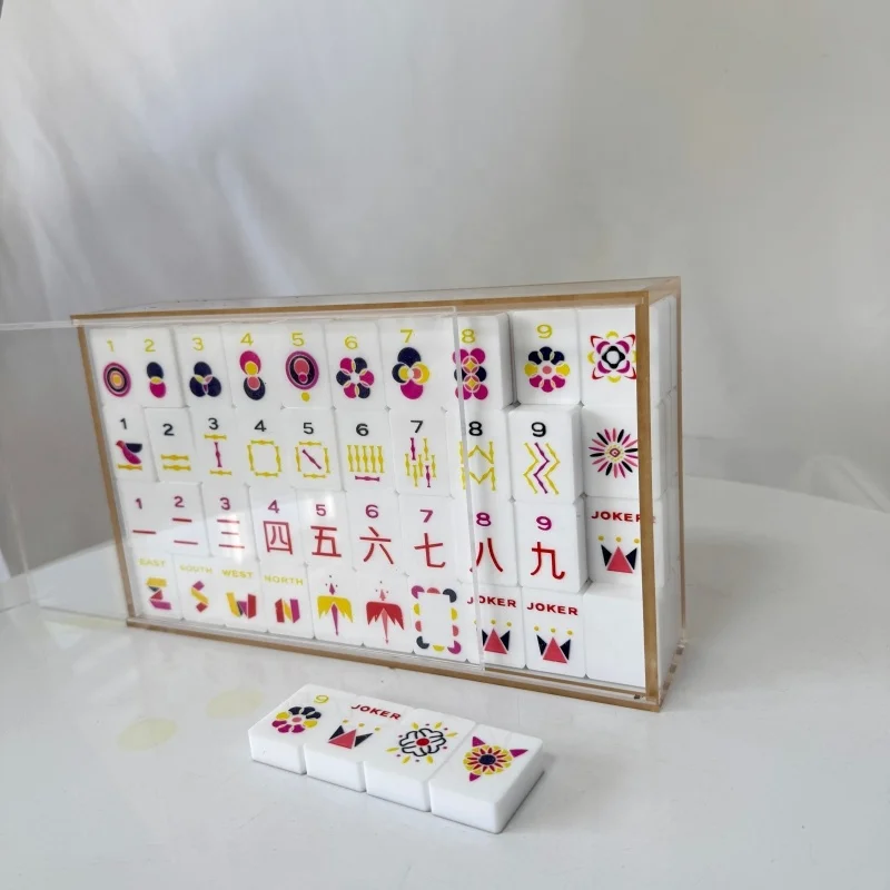 custom blank american mahjong tiles Acrylic american mahjong set