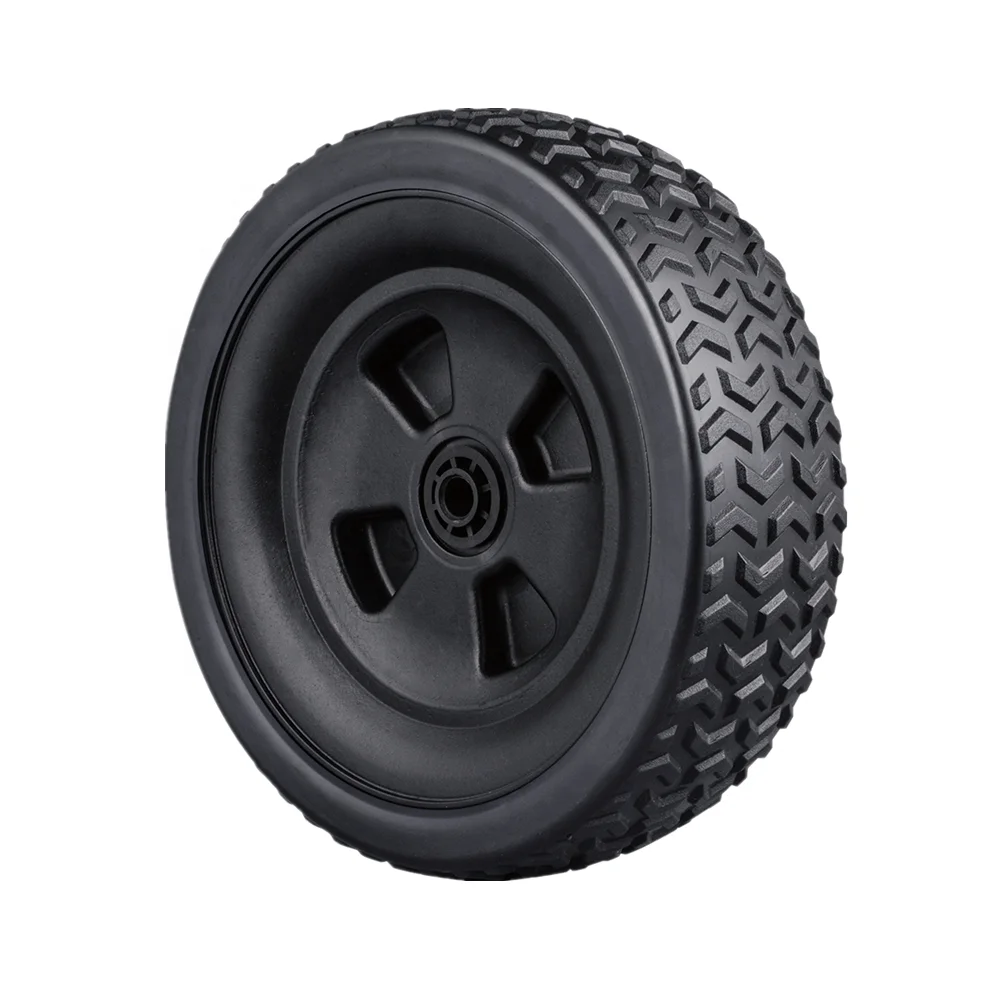 250mm blow molded wheels plastic wheel for sand
