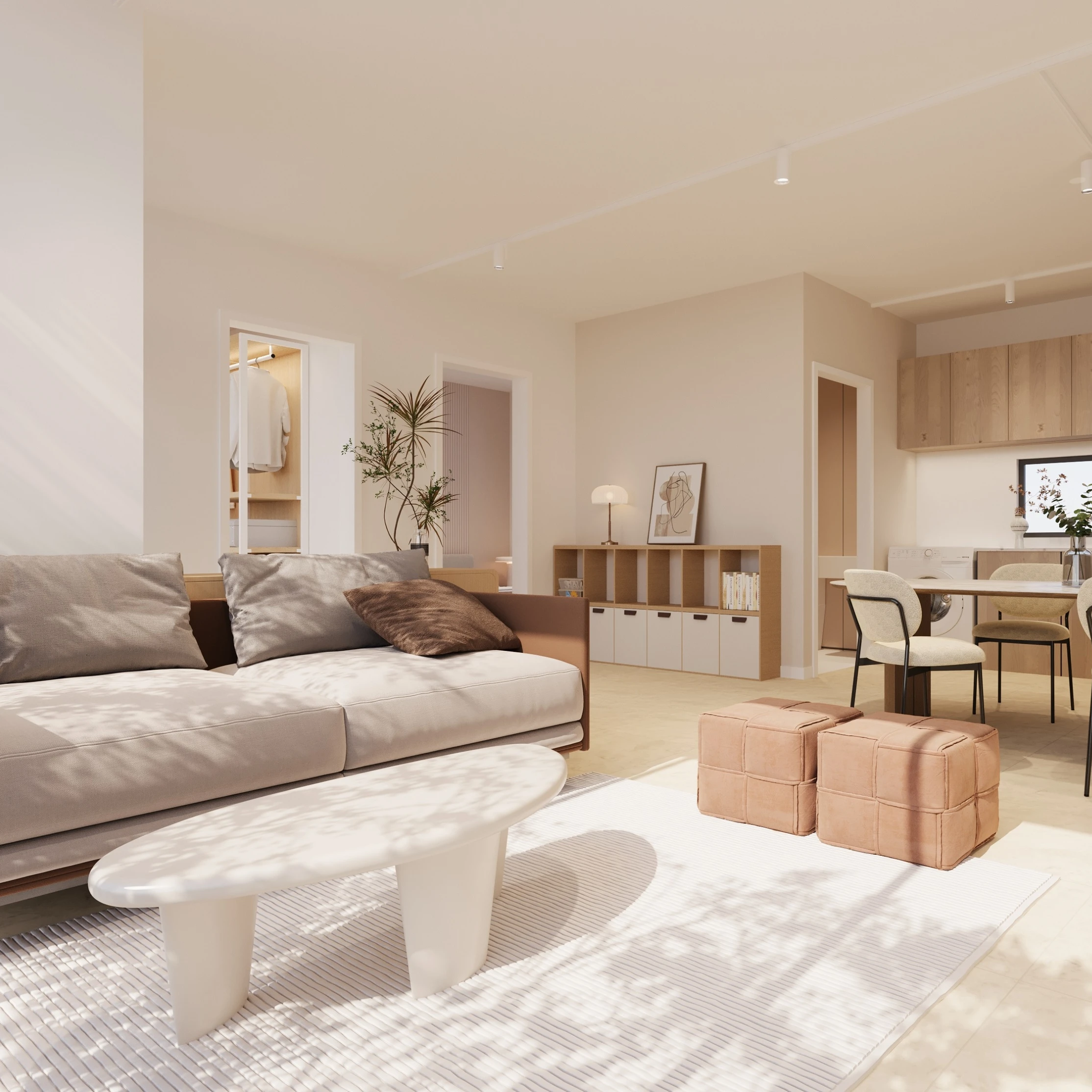 Передвижная сборная сверхвысокопроизводительная бетонная вилла BOX60 для гостевого дома