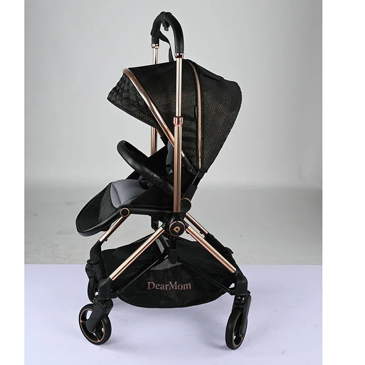oem solid & Stable Construction one second two-way collapsible stroller baby horse stroller