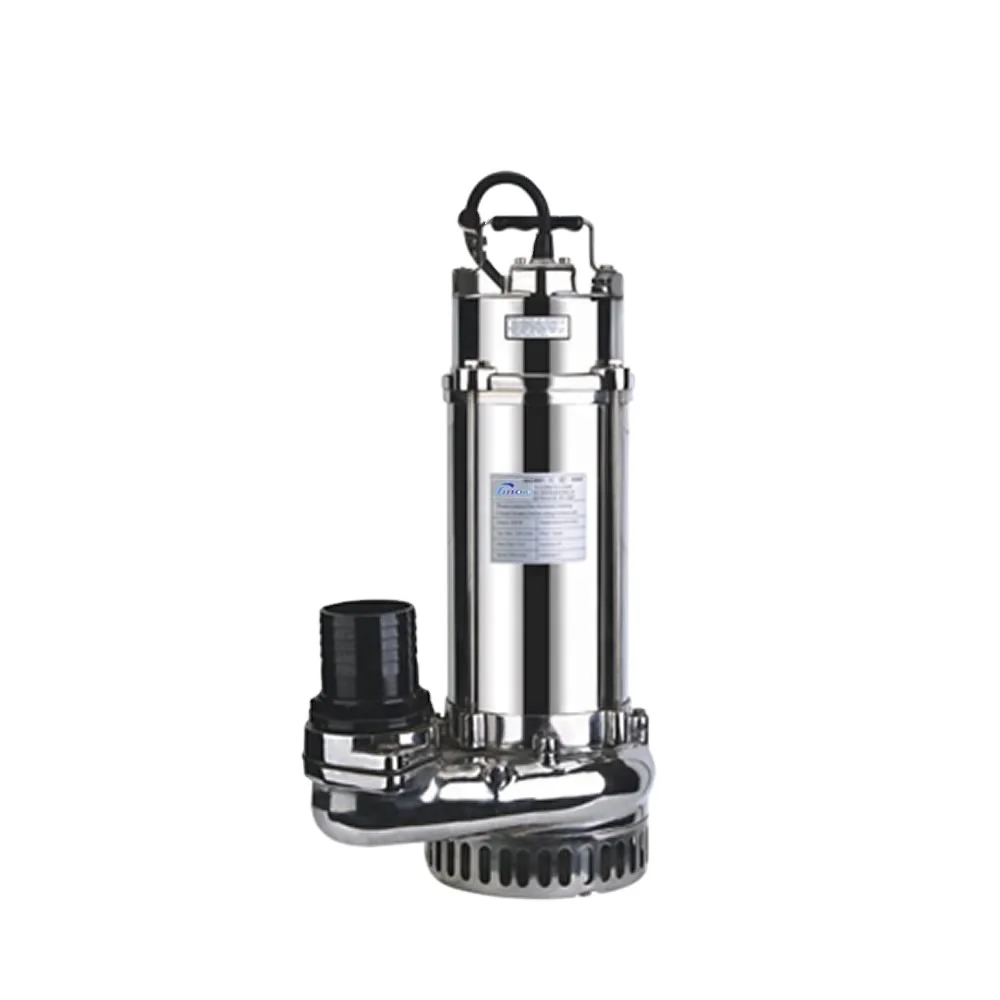 VN 250W 0.25kw 0.5hp 220v 50hz bomba de tratamiento agua sumergible monobloque sucia де Агуас residuales acero в