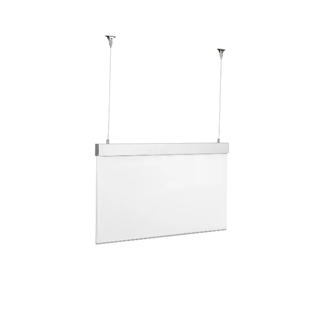 Ceiling Hanging Light Box Poster Frame Double Sided Led Picture Frame Advertising Light Boxes