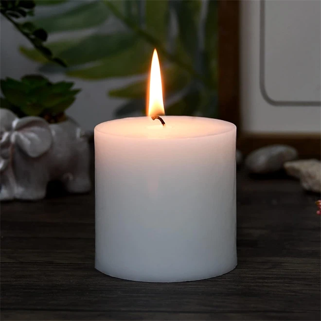 Trimmer wicks long-burning wax Pillar Candles for a stunning Party Event